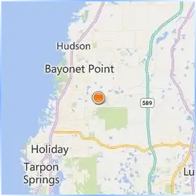 Pasco Hernando State College Location Map