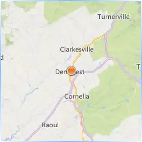 Piedmont College Location Map Piedmont College Location Map