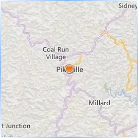 University of Pikeville Location Map University of Pikeville Location Map