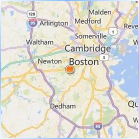 Pine Manor College Location Map Pine Manor College Location Map