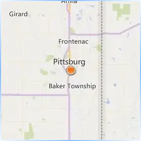 Pittsburg State University Location Map Pittsburg State University Location Map