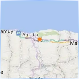 Pontifical Catholic University of Puerto Rico Arecibo Location Map Pontifical Catholic University of Puerto Rico Arecibo Location Map