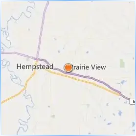 Prairie View A & M University Location Map Prairie View A & M University Location Map