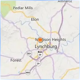Randolph College Location Map Randolph College Location Map