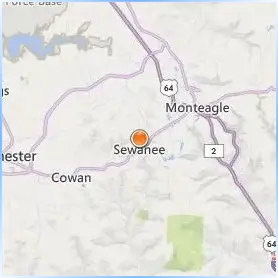 Sewanee The University of the South Location Map Sewanee The University of the South Location Map
