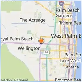 South University West Palm Beach Location Map