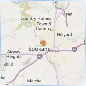Spokane Falls Community College Location Map Spokane Falls Community College Location Map