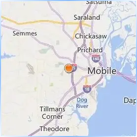 Spring Hill College Location Map