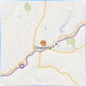 SUNY Oneonta Location Map SUNY Oneonta Location Map
