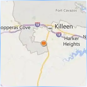 Texas A&M University Central Texas Location Map