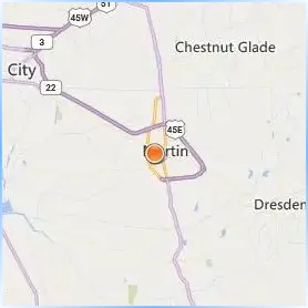 The University of Tennessee Martin Location Map The University of Tennessee Martin Location Map
