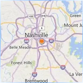 Trevecca Nazarene University Location Map