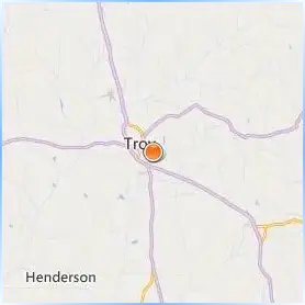 Troy University Location Map Troy University Location Map