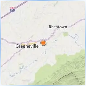 Tusculum University Location Map Tusculum University Location Map