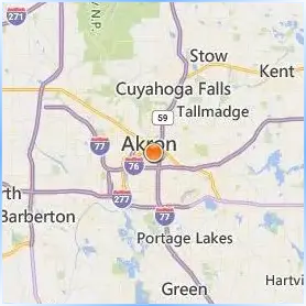 University of Akron Location Map University of Akron Location Map
