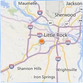 University of Arkansas at Little Rock Location Map University of Arkansas at Little Rock Location Map