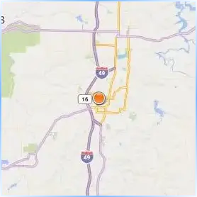 University of Arkansas Location Map University of Arkansas Location Map