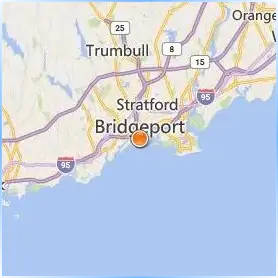 University of Bridgeport Location Map