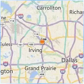 University of Dallas Location Map