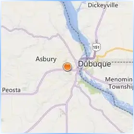 University of Dubuque Location Map University of Dubuque Location Map