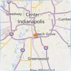 University of Indianapolis Location Map