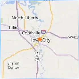 University of Iowa Location Map University of Iowa Location Map