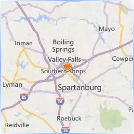 University of South Carolina Upstate Location Map University of South Carolina Upstate Location Map
