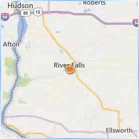 University of Wisconsin River Falls Location Map University of Wisconsin River Falls Location Map