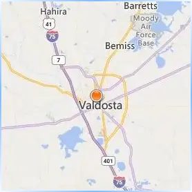 Valdosta State University Location Map Valdosta State University Location Map