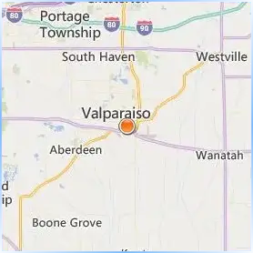 Valparaiso University Location Map Valparaiso University Location Map