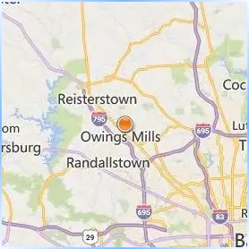 Stevenson University Location Map Stevenson University Location Map