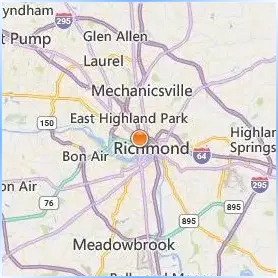 Virginia Commonwealth University Location Map Virginia Commonwealth University Location Map