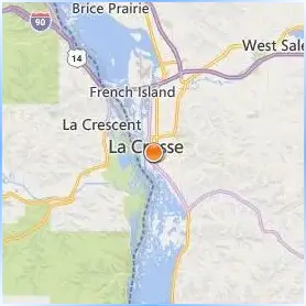 Viterbo University Location Map Viterbo University Location Map