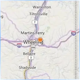 Wheeling University Location Map Wheeling University Location Map
