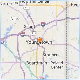 Youngstown State University Location Map Youngstown State University Location Map